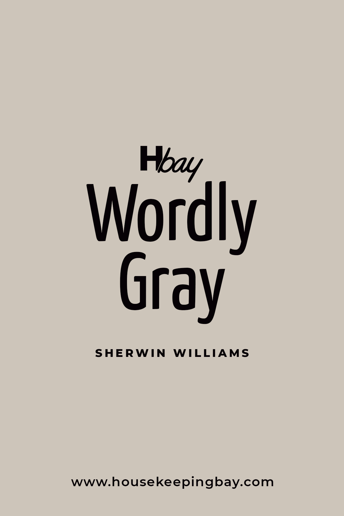 Worldly Gray SW 7043 by Sherwin-Williams