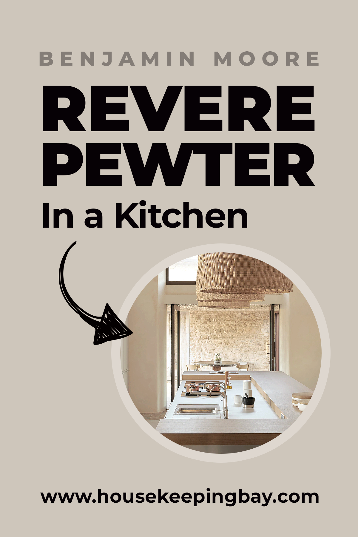 Revere Pewter In a Kitchen