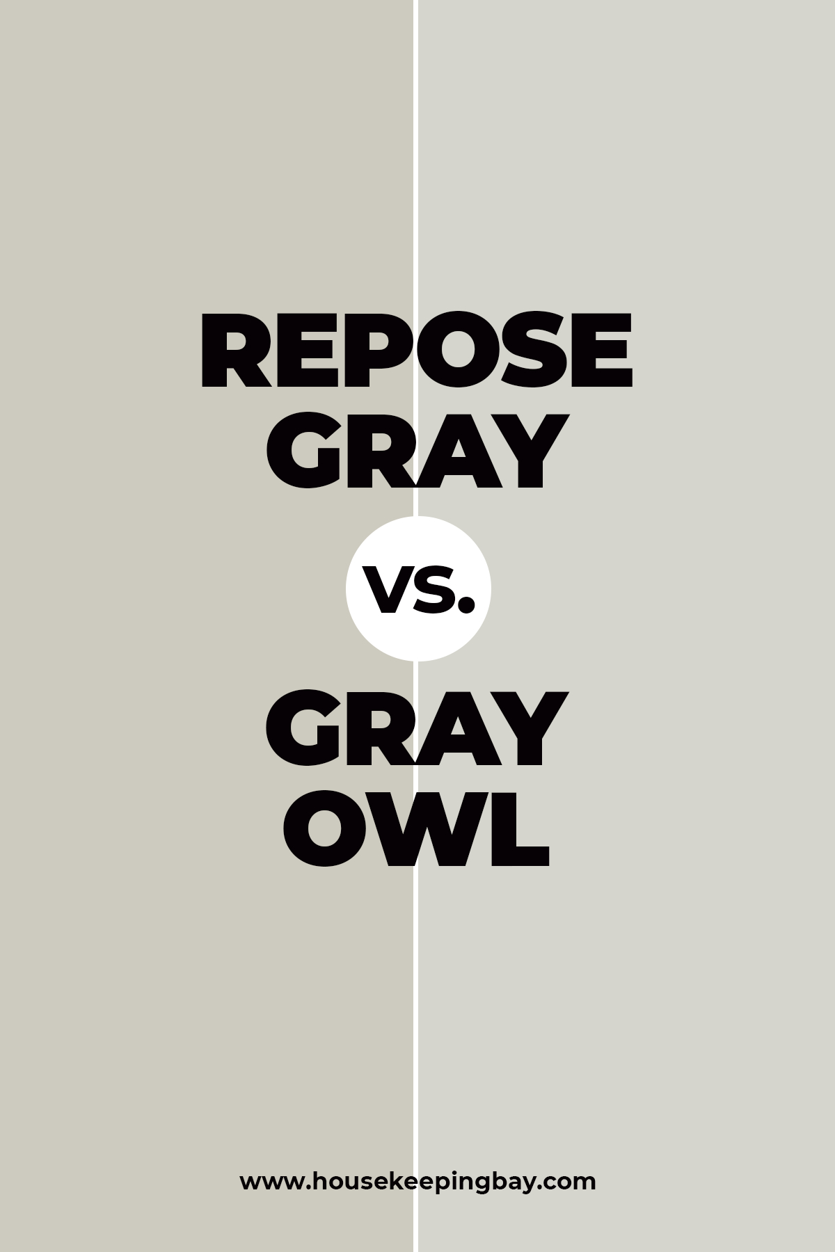 Repose gray vs gray owl
