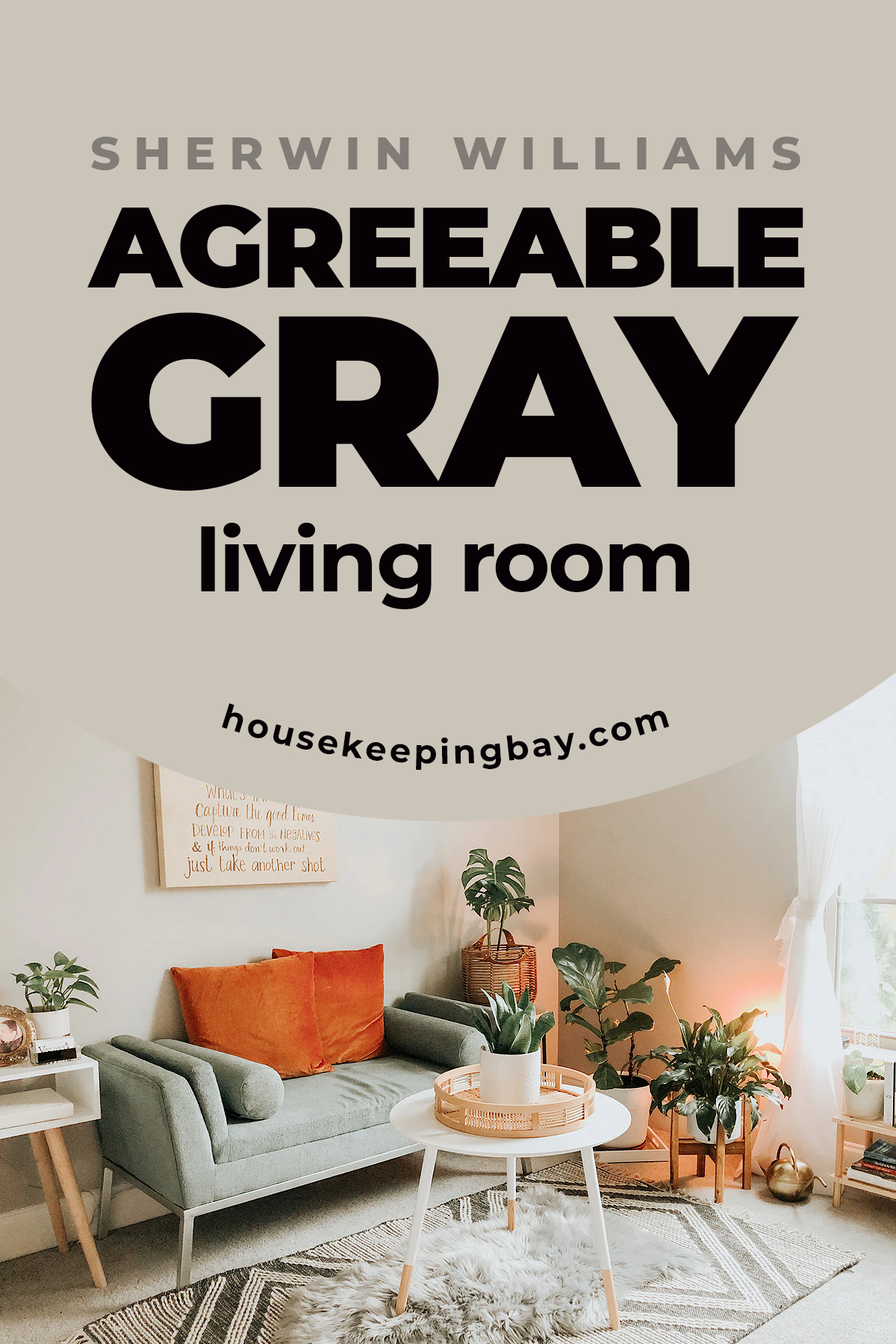 Agreeable Gray living room