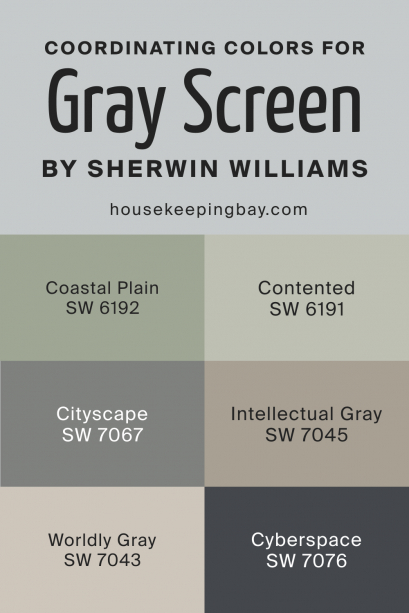 Gray Screen Sw Paint Color By Sherwin Williams