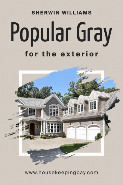 Popular Gray SW 6071 Paint Color By Sherwin Williams