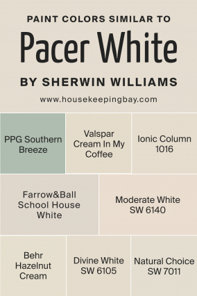 Pacer White Sw Paint Color By Sherwin Williams Housekeepingbay