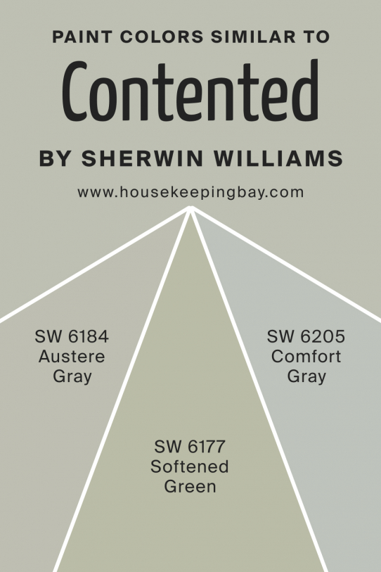 Contented SW 6191 Paint Color By Sherwin Williams