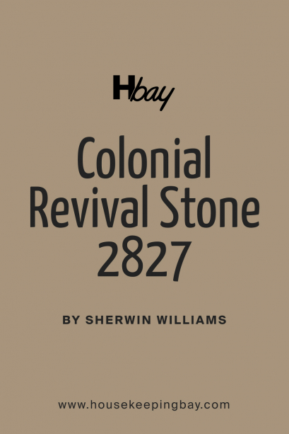 Colonial Revival Stone Sw Paint Color By Sherwin Williams