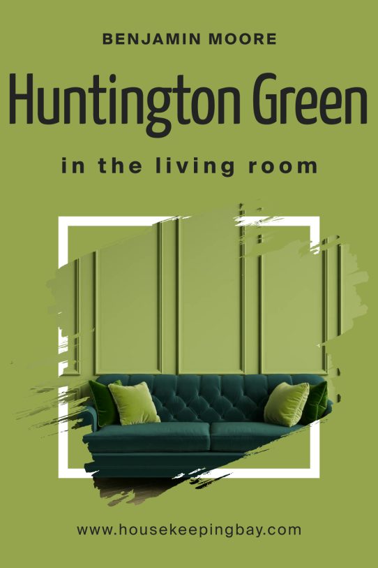 Huntington Green Paint Color By Benjamin Moore Housekeepingbay