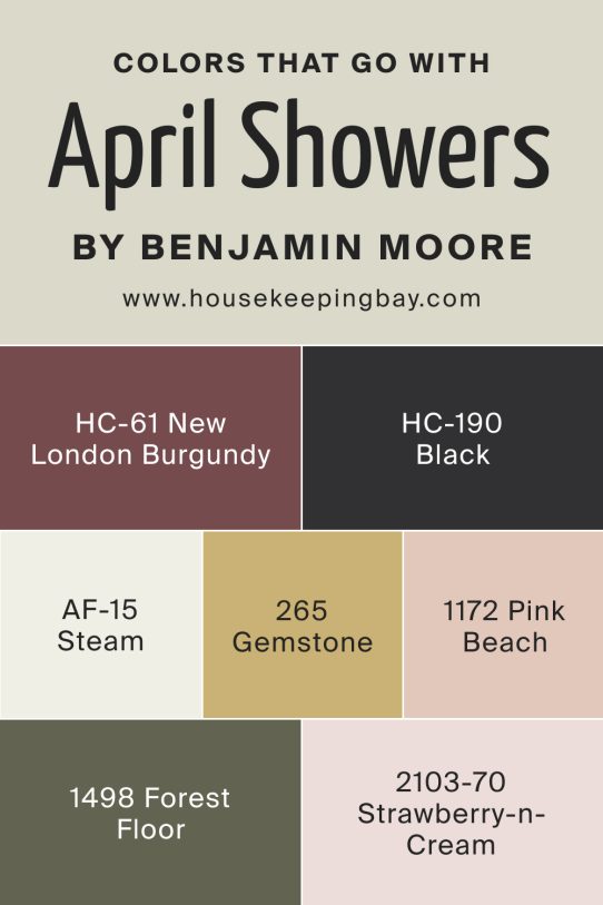 April Showers Paint Color By Benjamin Moore Housekeepingbay