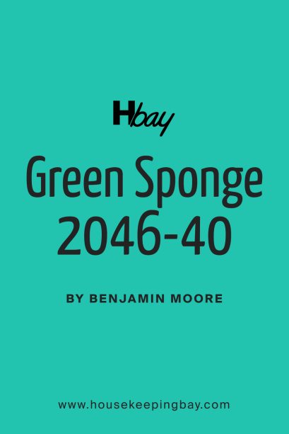 Green Sponge 2046 40 Paint Color By Benjamin Moore Housekeepingbay