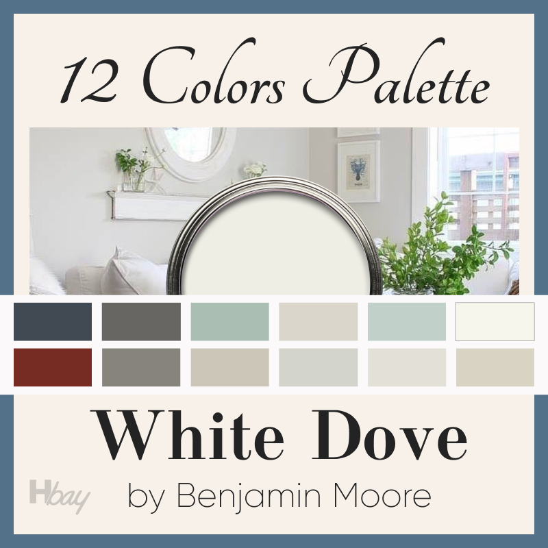 White Dove Whole House Color Palette Housekeepingbay