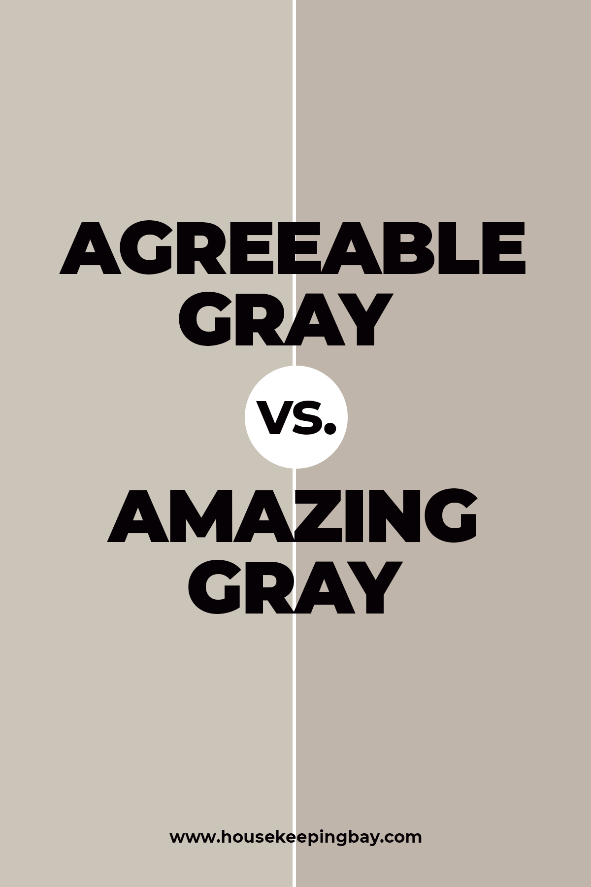 Agreeable Gray vs Amazing Gray