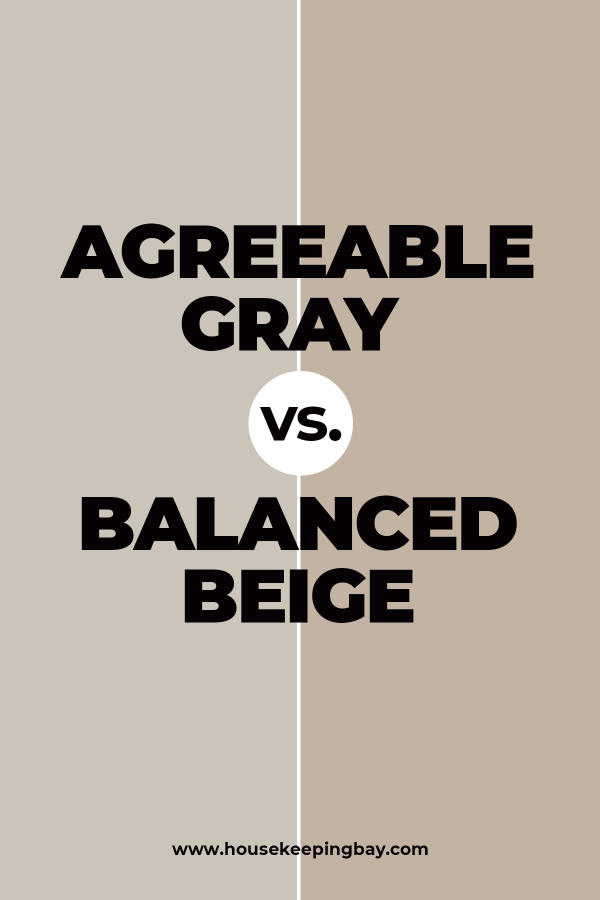 Agreeable Gray vs Balanced Beige