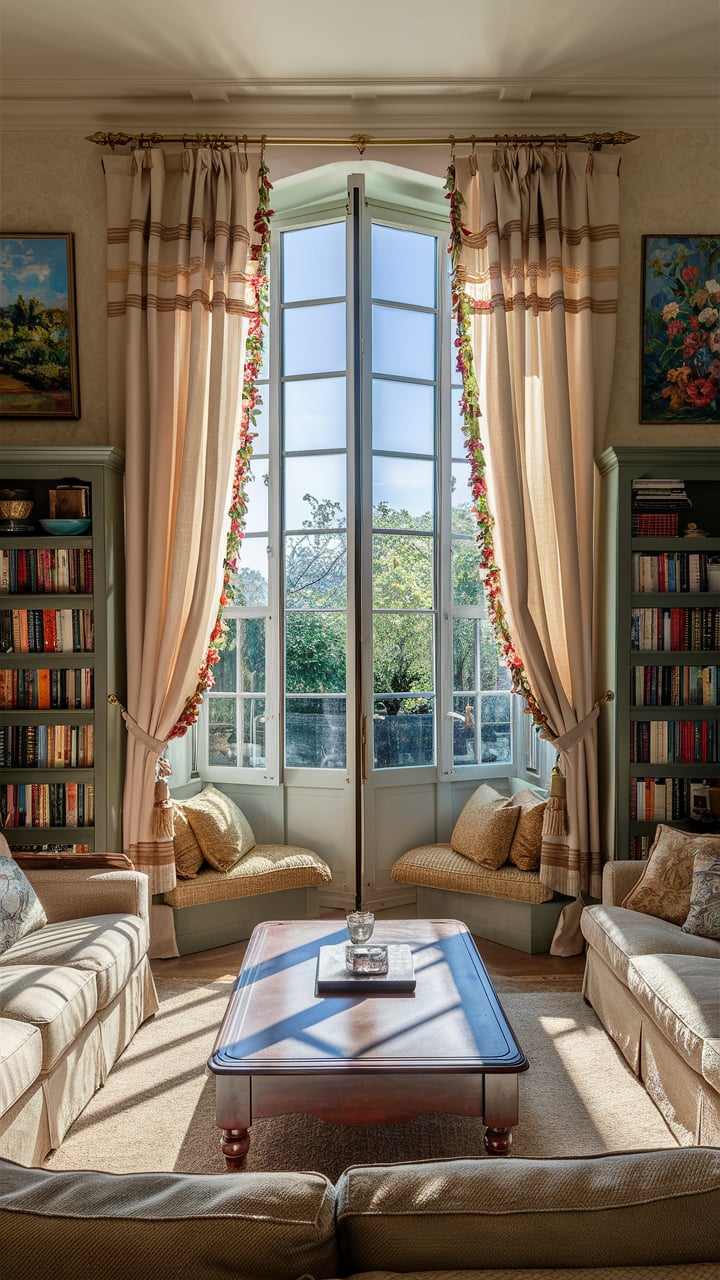 Agreeable Gray Living Room And Curtains (1)