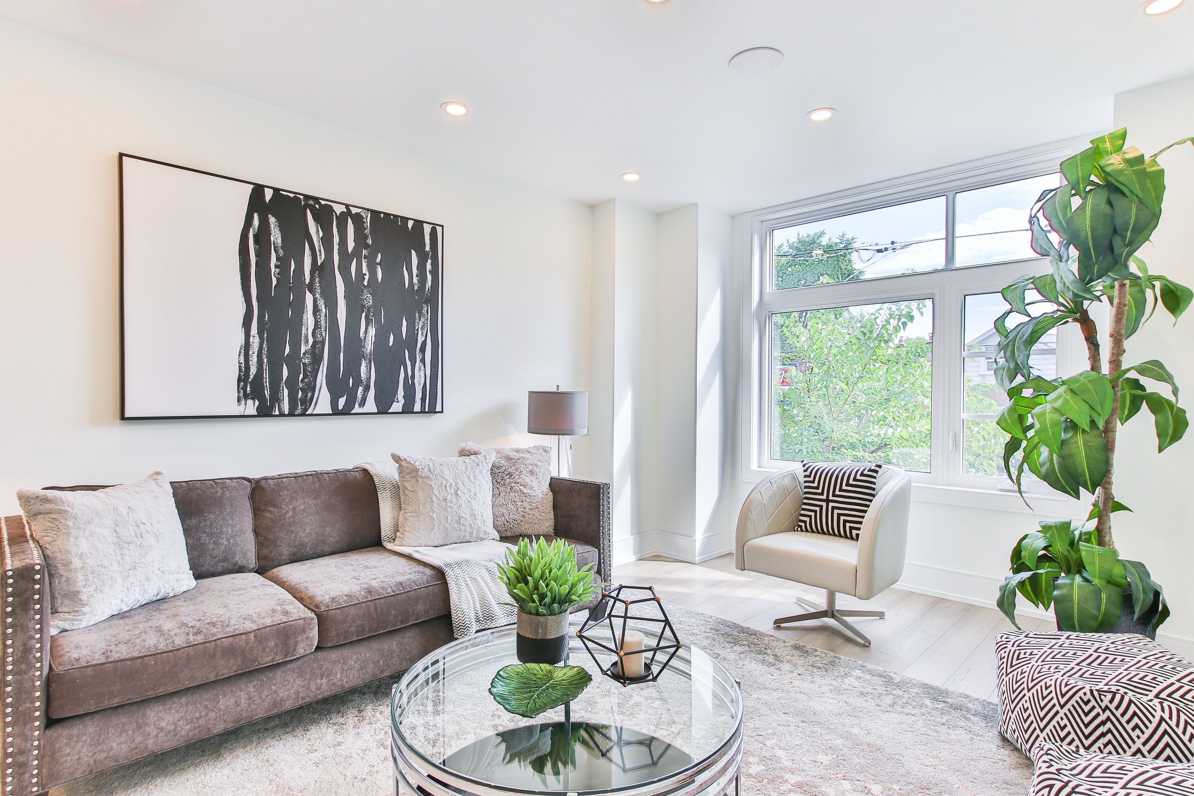 agreeable gray living room
