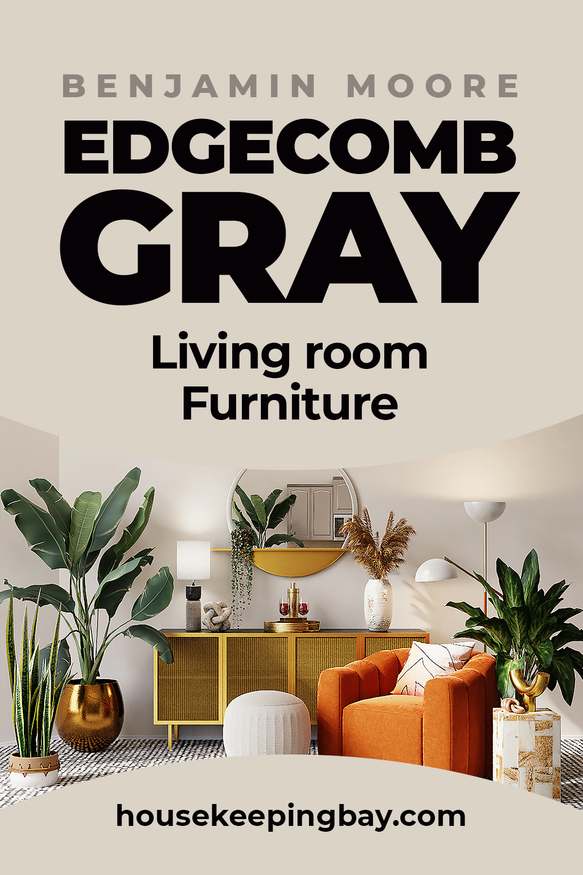 Edgecomb Gray living room Furniture