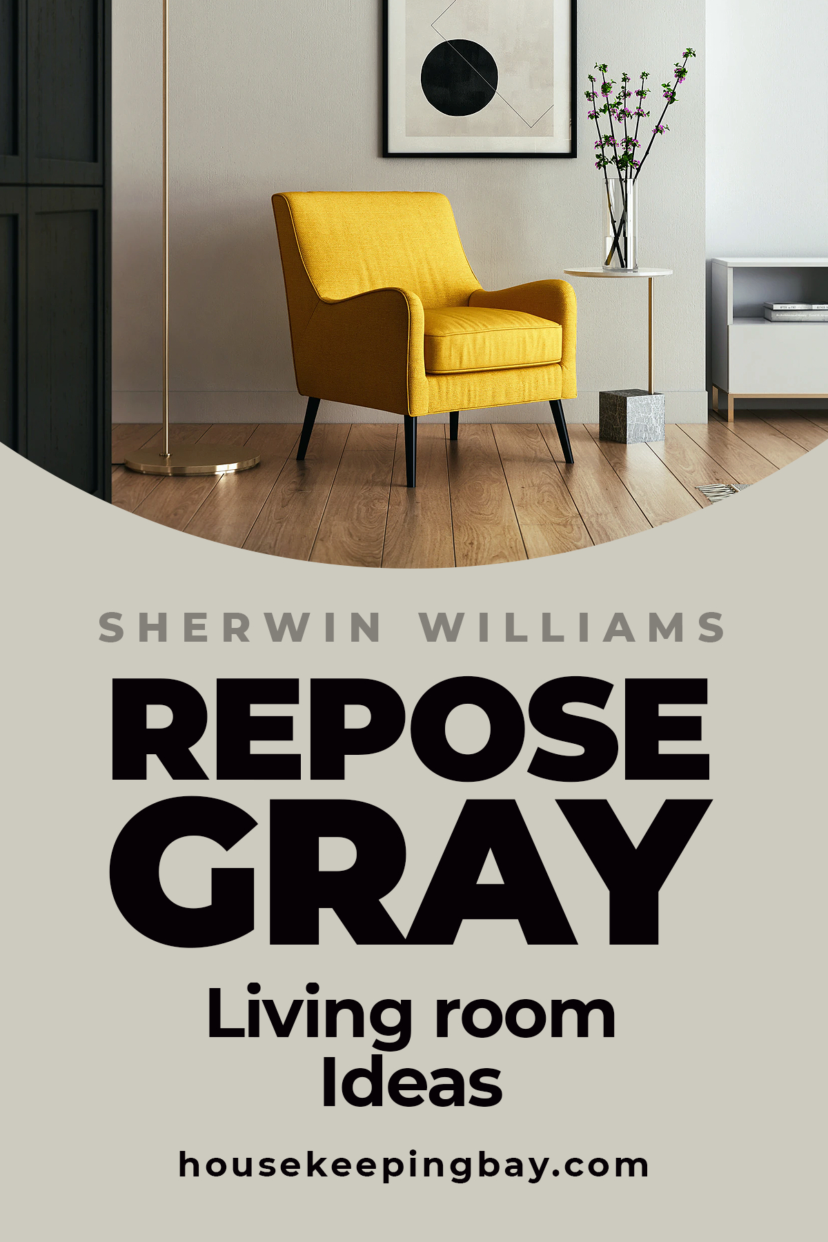 Repose Gray Living room Ideas