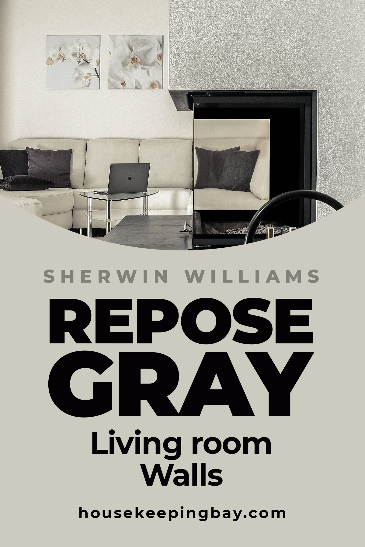 Repose Gray living room Walls