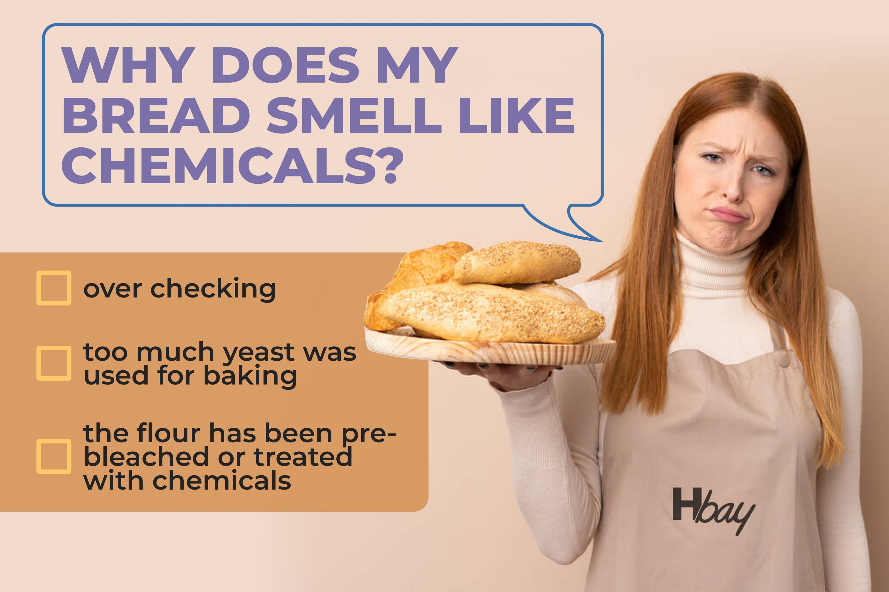 Why does my bread smell like chemicals