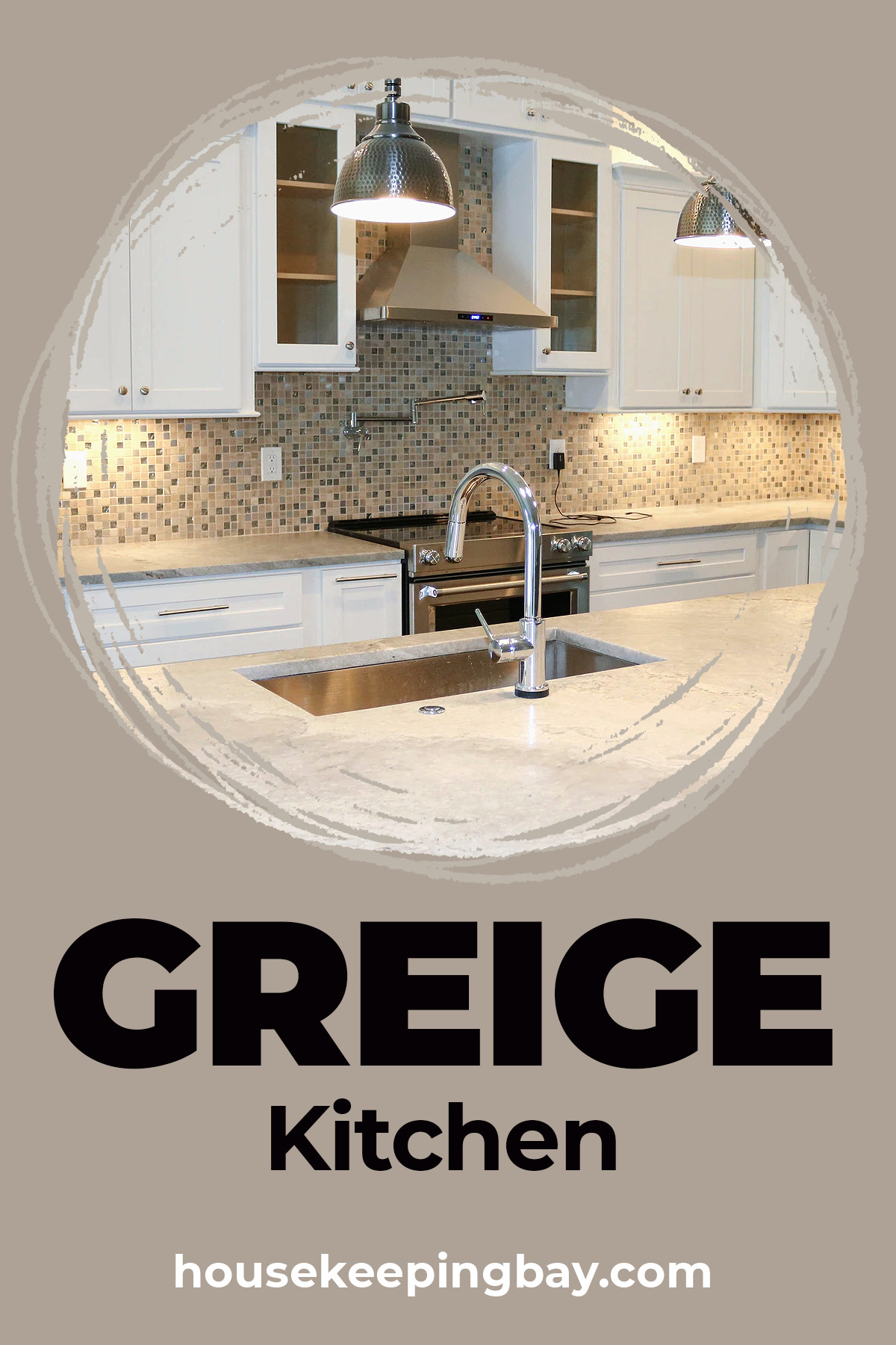 Greige kitchen