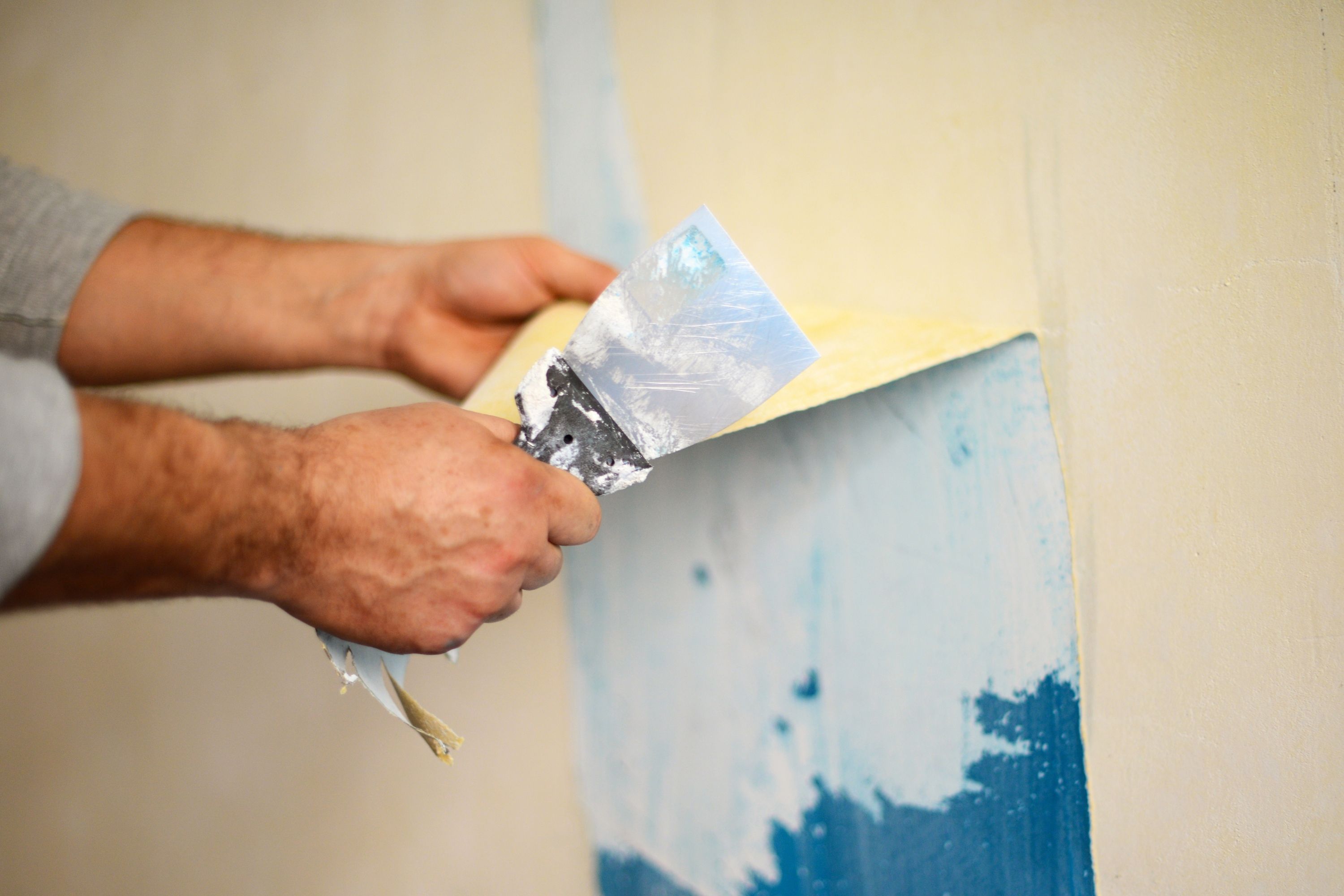 How to Remove Wallpaper From Unprimed Drywall prepare your wall