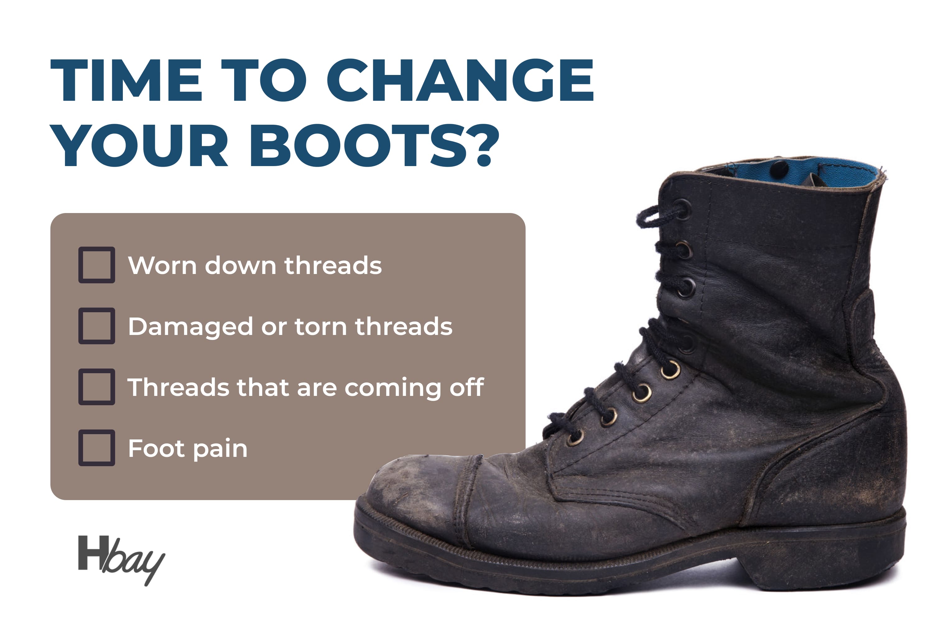 Time to change your boots