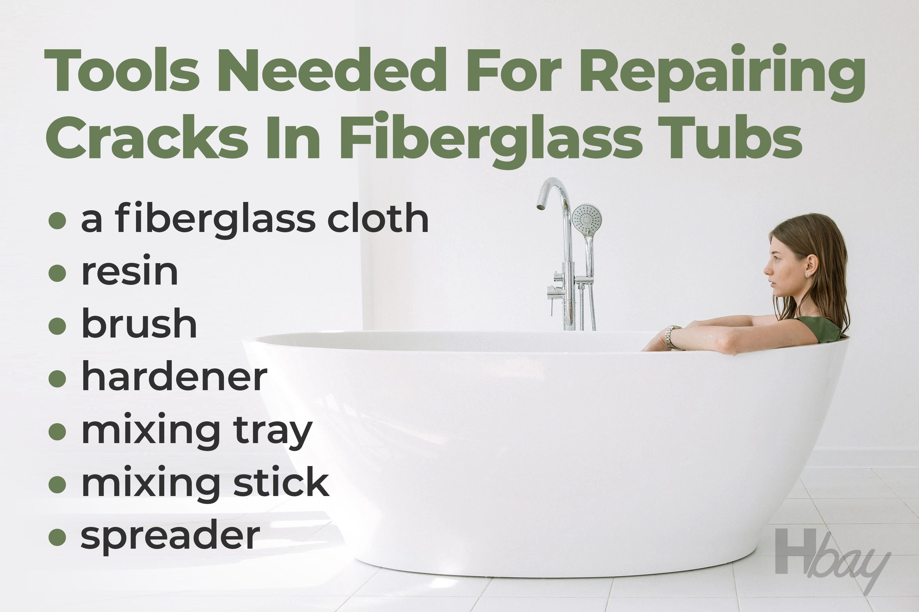 Tools Needed For Repairing Cracks In Fiberglass Tubs