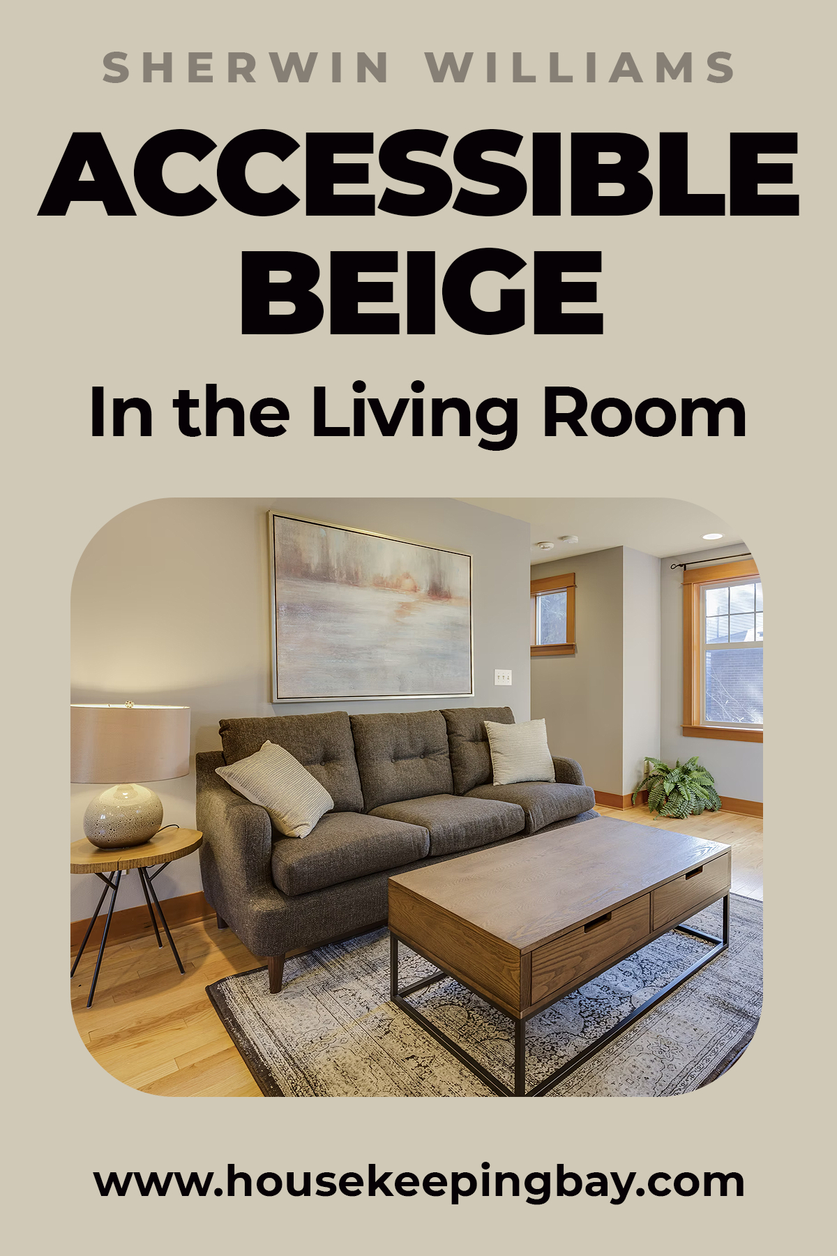 Accessible Beige In the Living Room