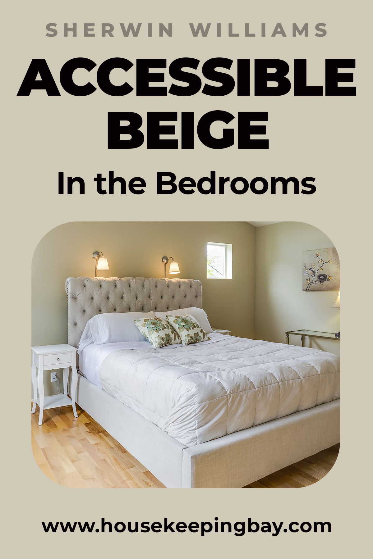 Accessible Beige in the Bedrooms