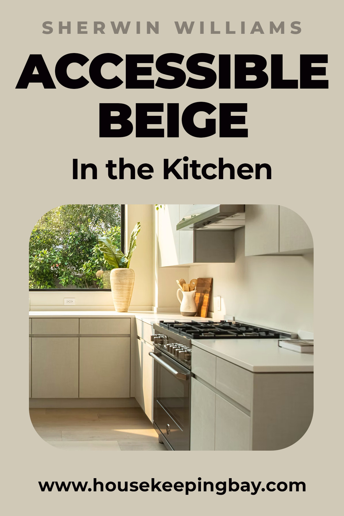 Accessible Beige in the Kitchen