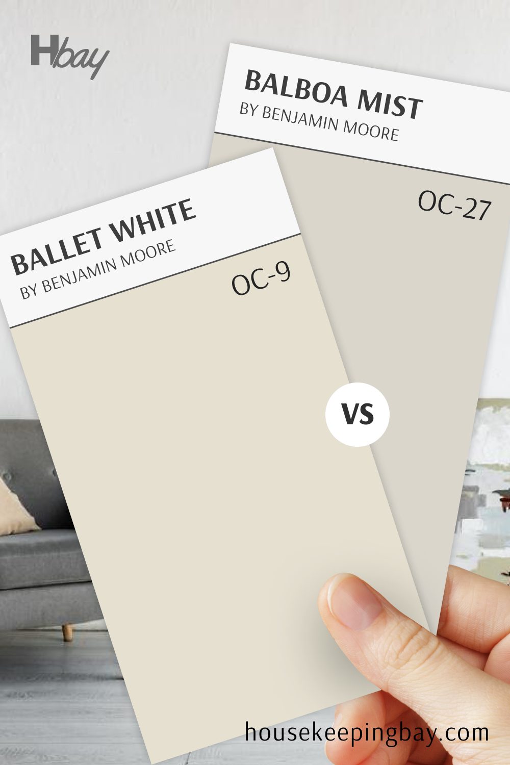 Balboa Mist vs Ballet White