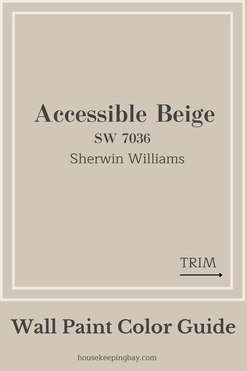 accessible beige by sherwin williams Wall Paint Color Guide