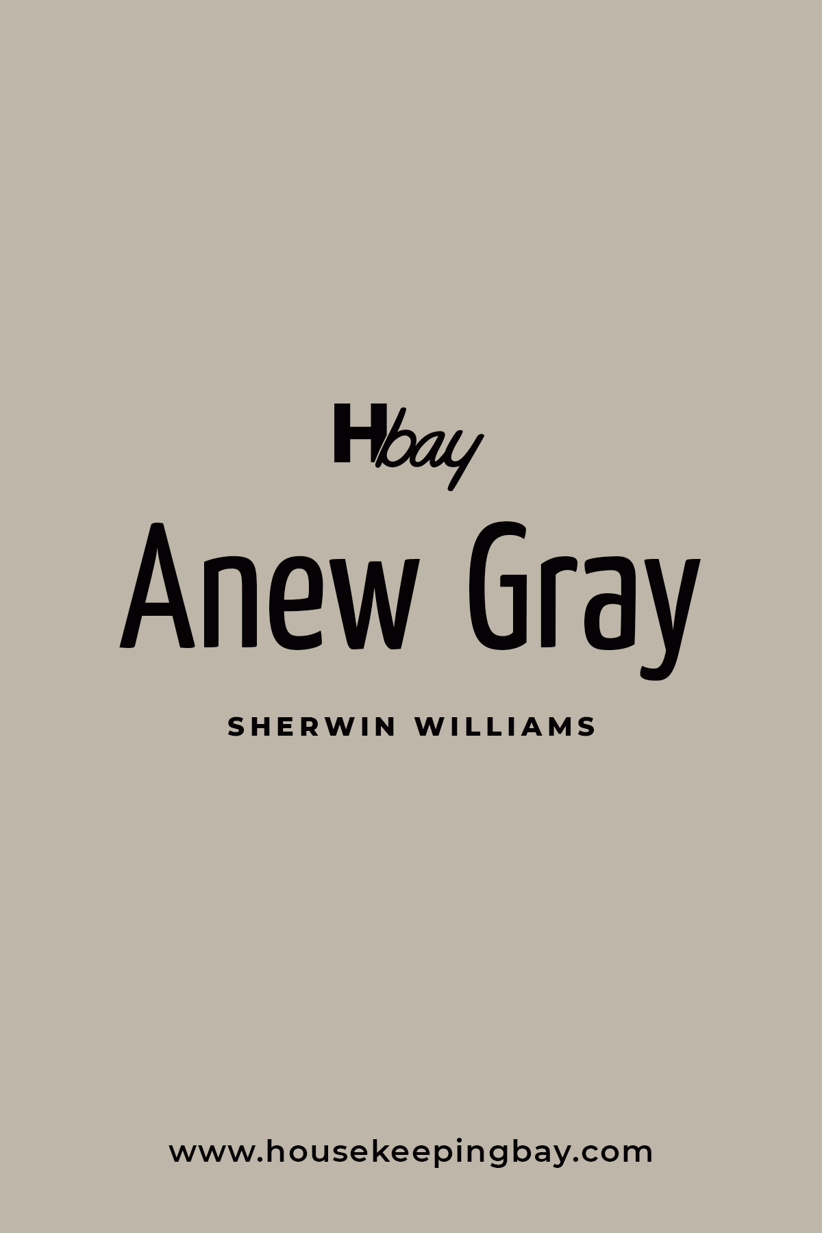 Anew Gray By Sherwin Williams