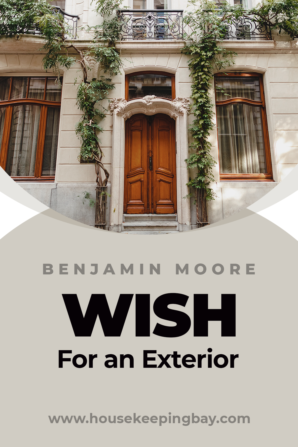 Benjamin Moore Wish For an Exterior