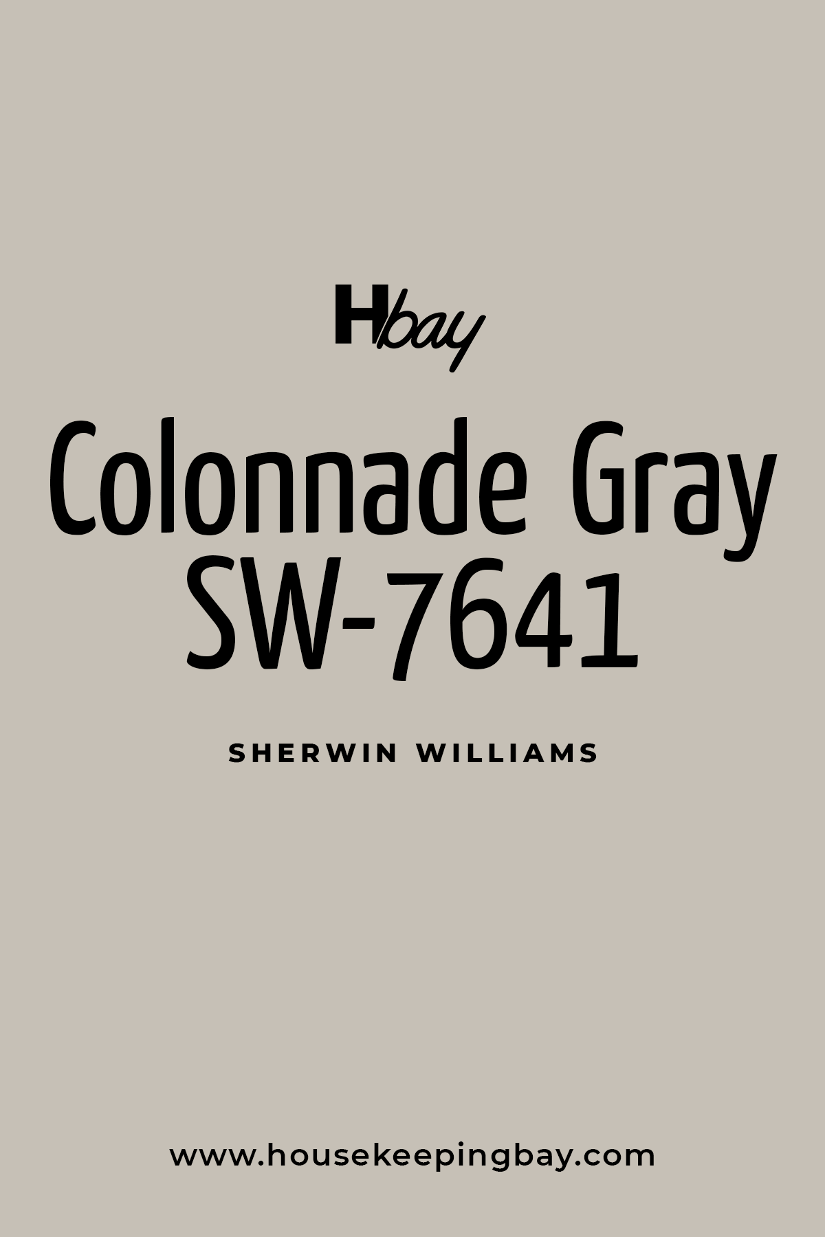 Colonnade Gray SW 7641 By Sherwin Williams (1)