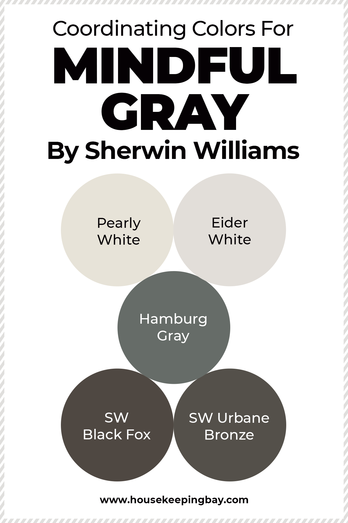 Mindful Gray By Sherwin Williams Coordinating Colors