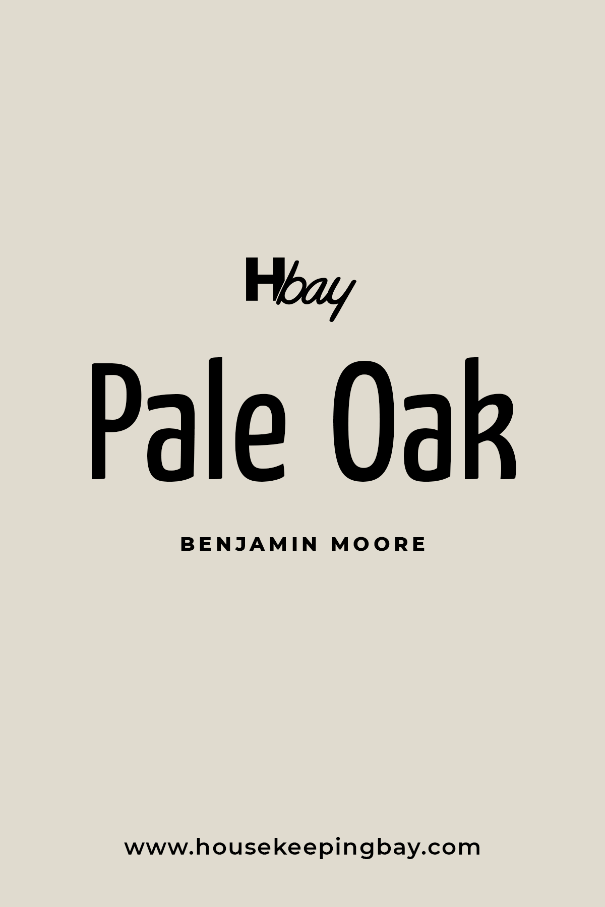 Pale Oak By Benjamin Moore