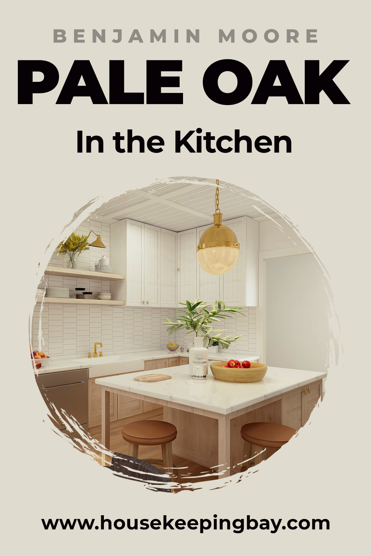 Pale Oak In the Kitchen