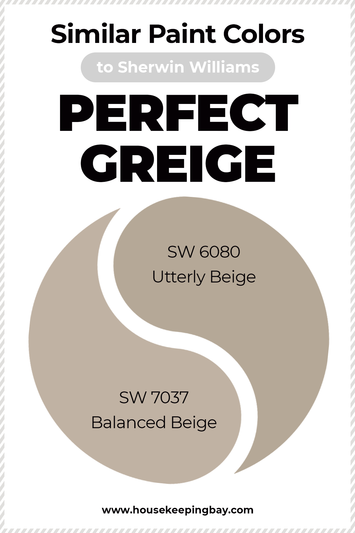Similar Paint Colors to Sherwin Williams Perfect Greige