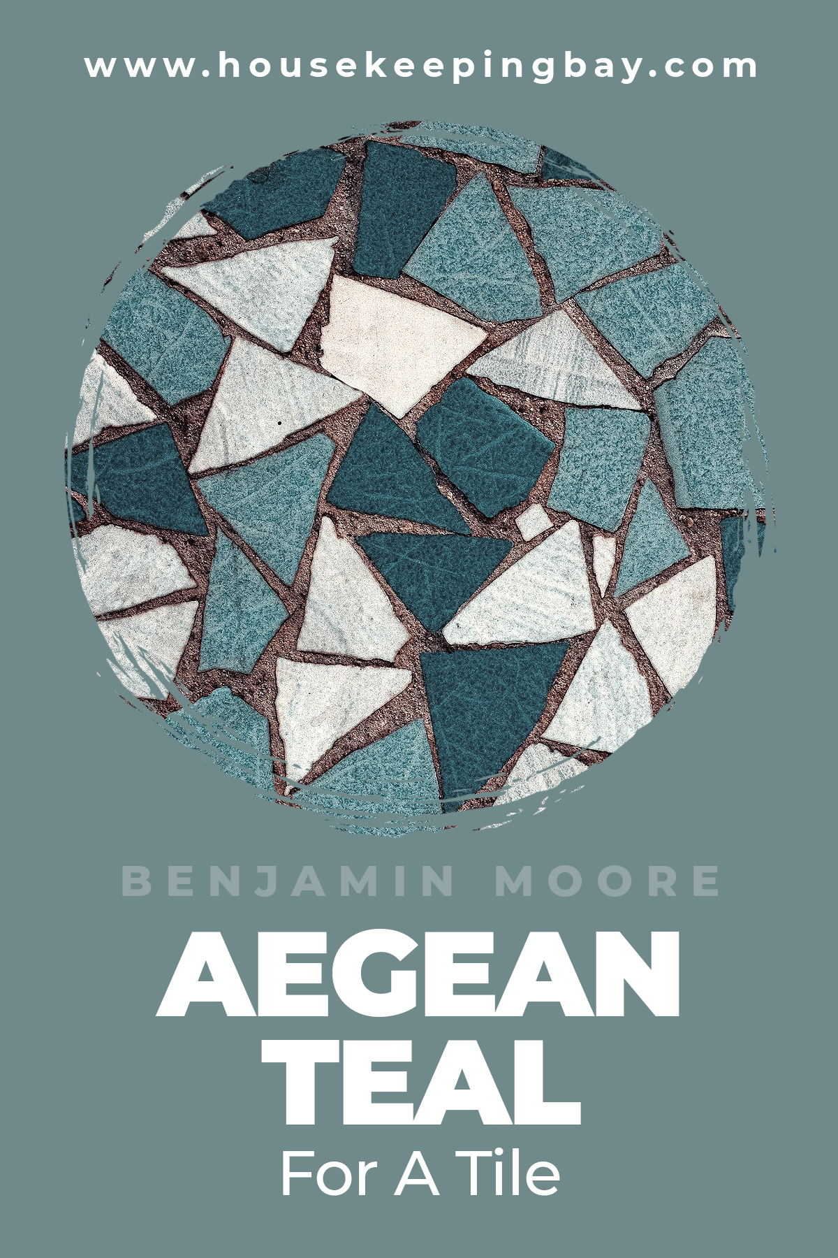 Aegean Teal By Benjamin Moore For A Tile