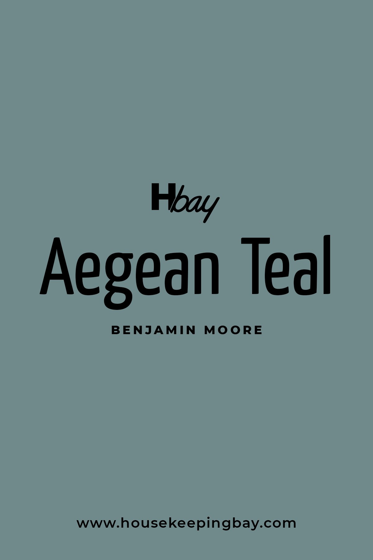 Aegean Teal By Benjamin Moore