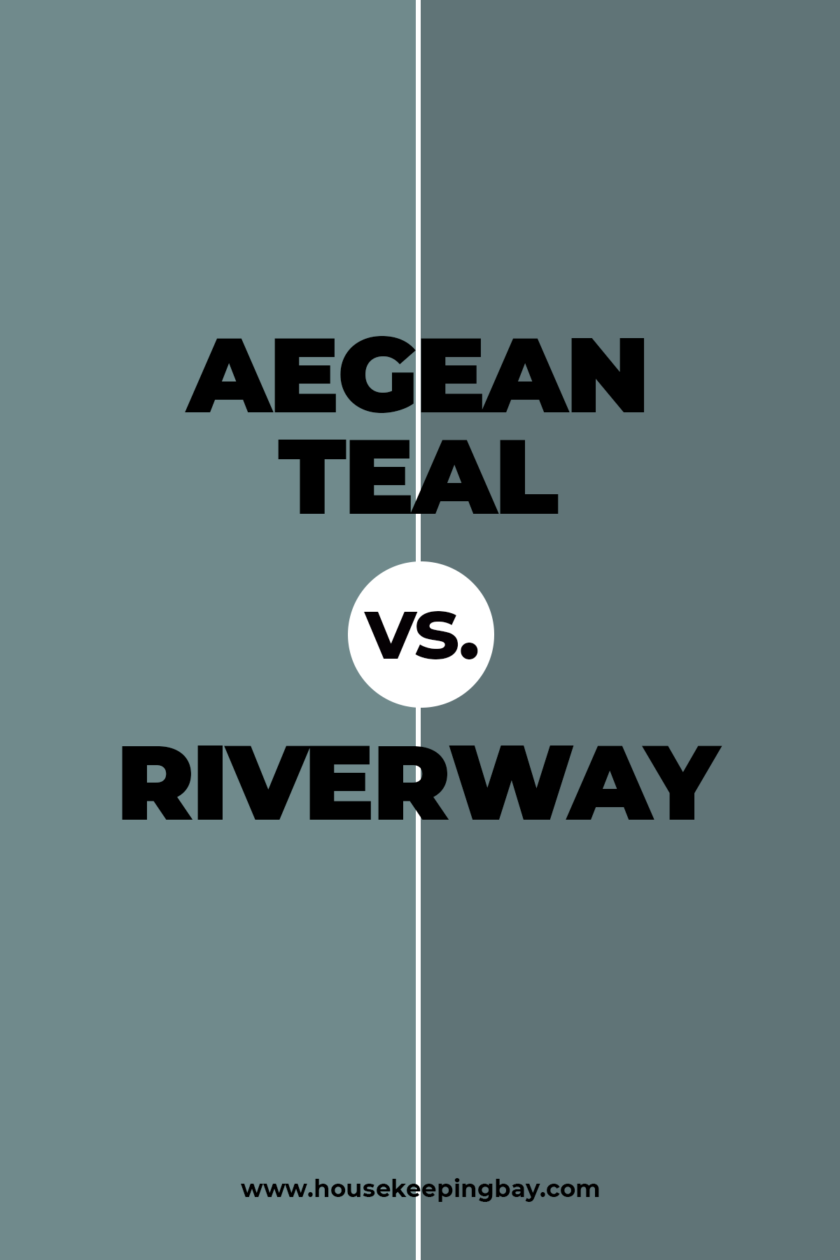 Aegean Teal vs Riverway