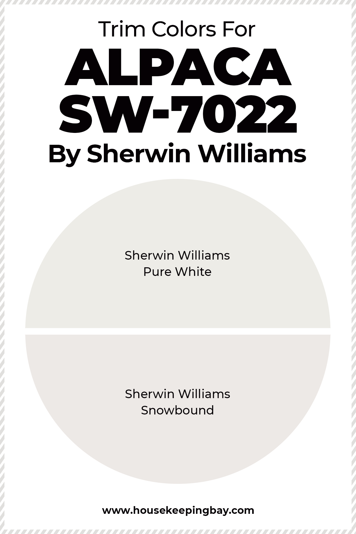 Alpaca SW 7022 By Sherwin Williams Trim Colors