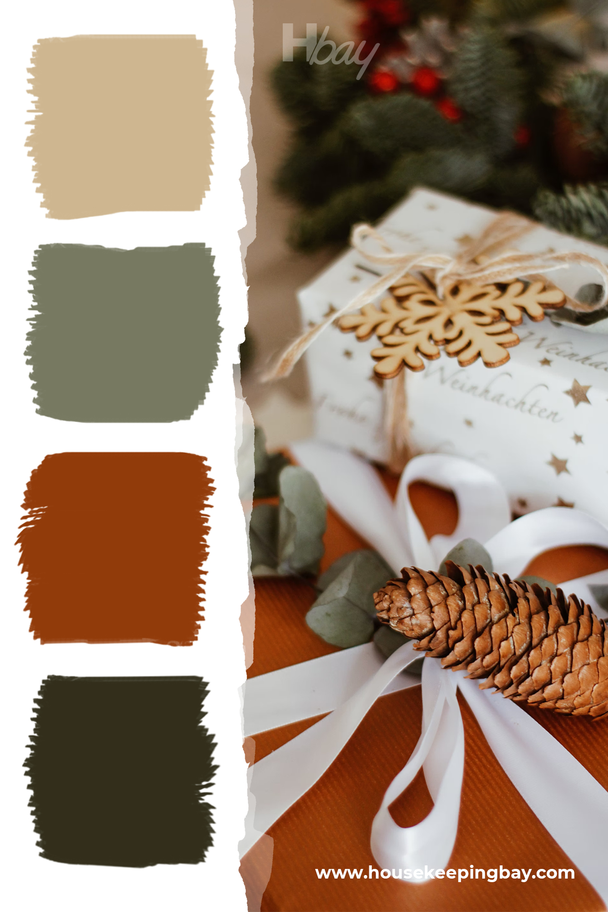 Farmhouse Christmas Color Palette