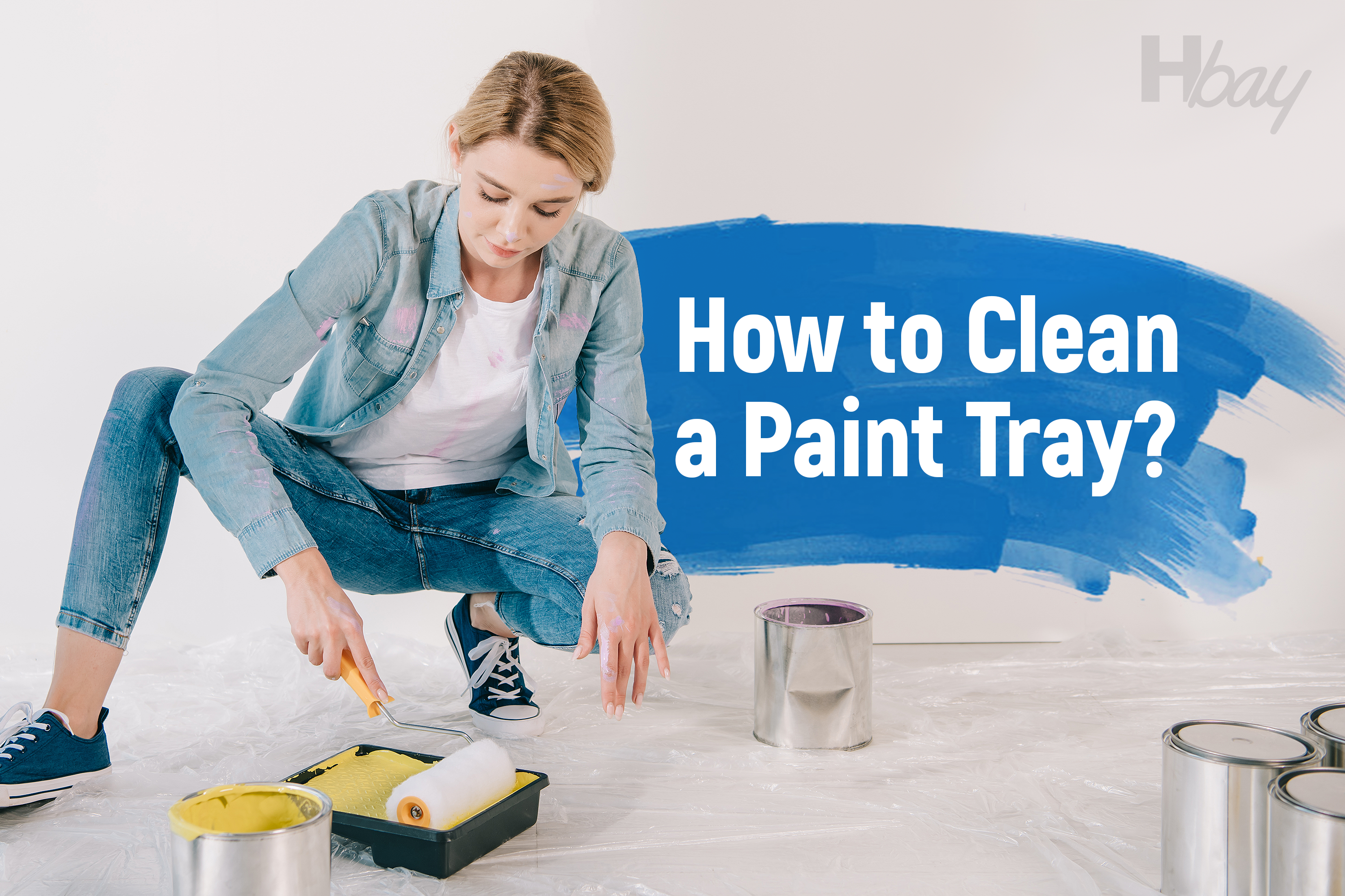 How to Clean a Paint Tray