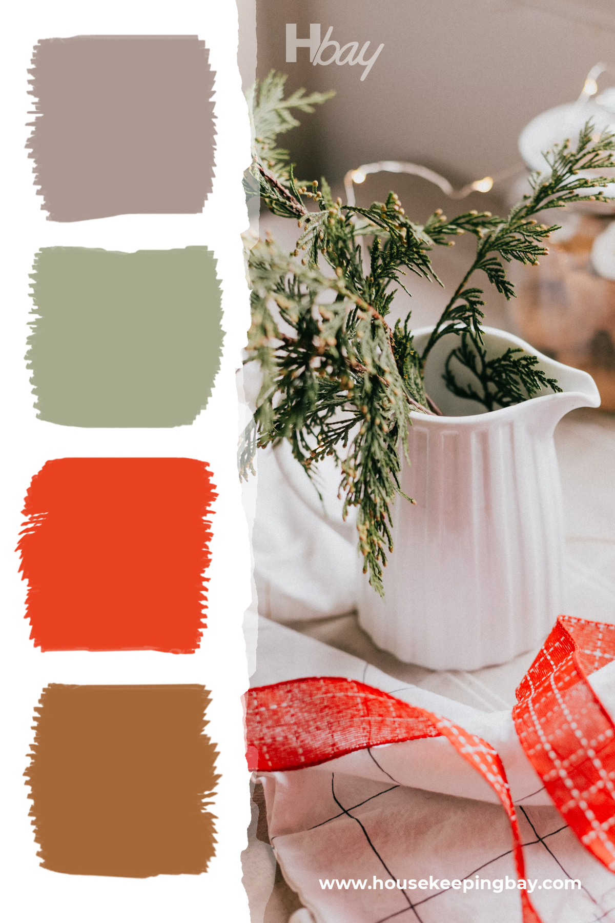 Muted Christmas Color Palette