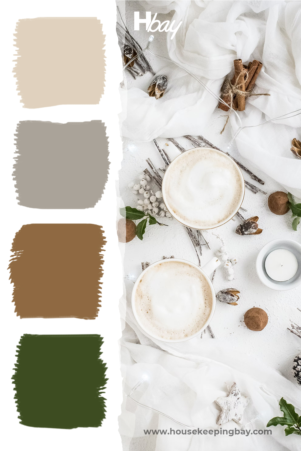 White Christmas Color Palette