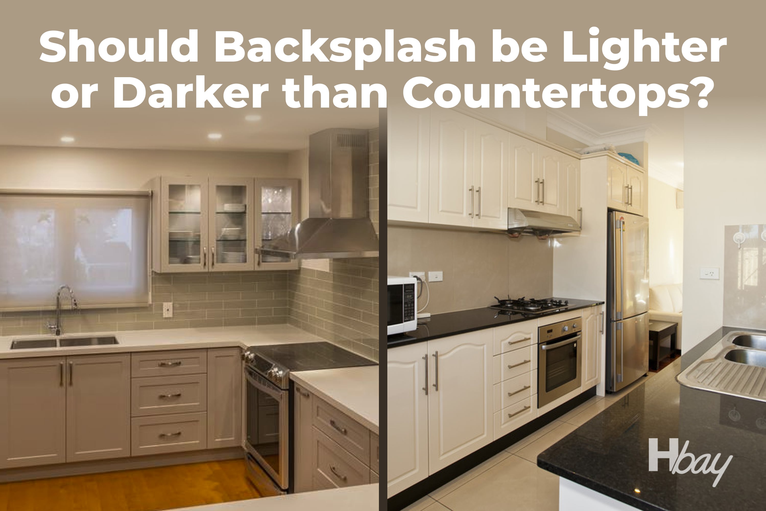 Should Backsplash Be Lighter Or Darker Than Countertops