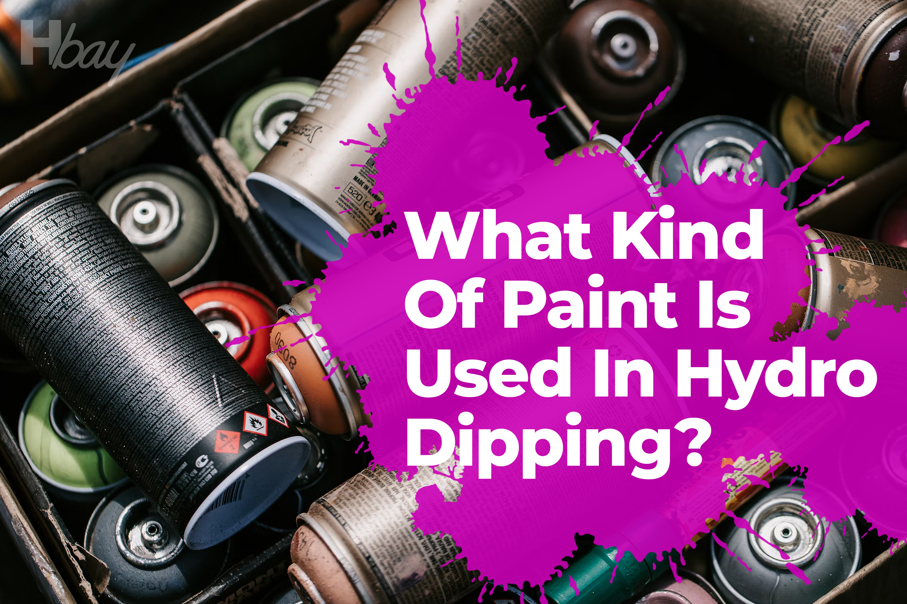What Kind Of Paint Is Used In Hydro Dipping
