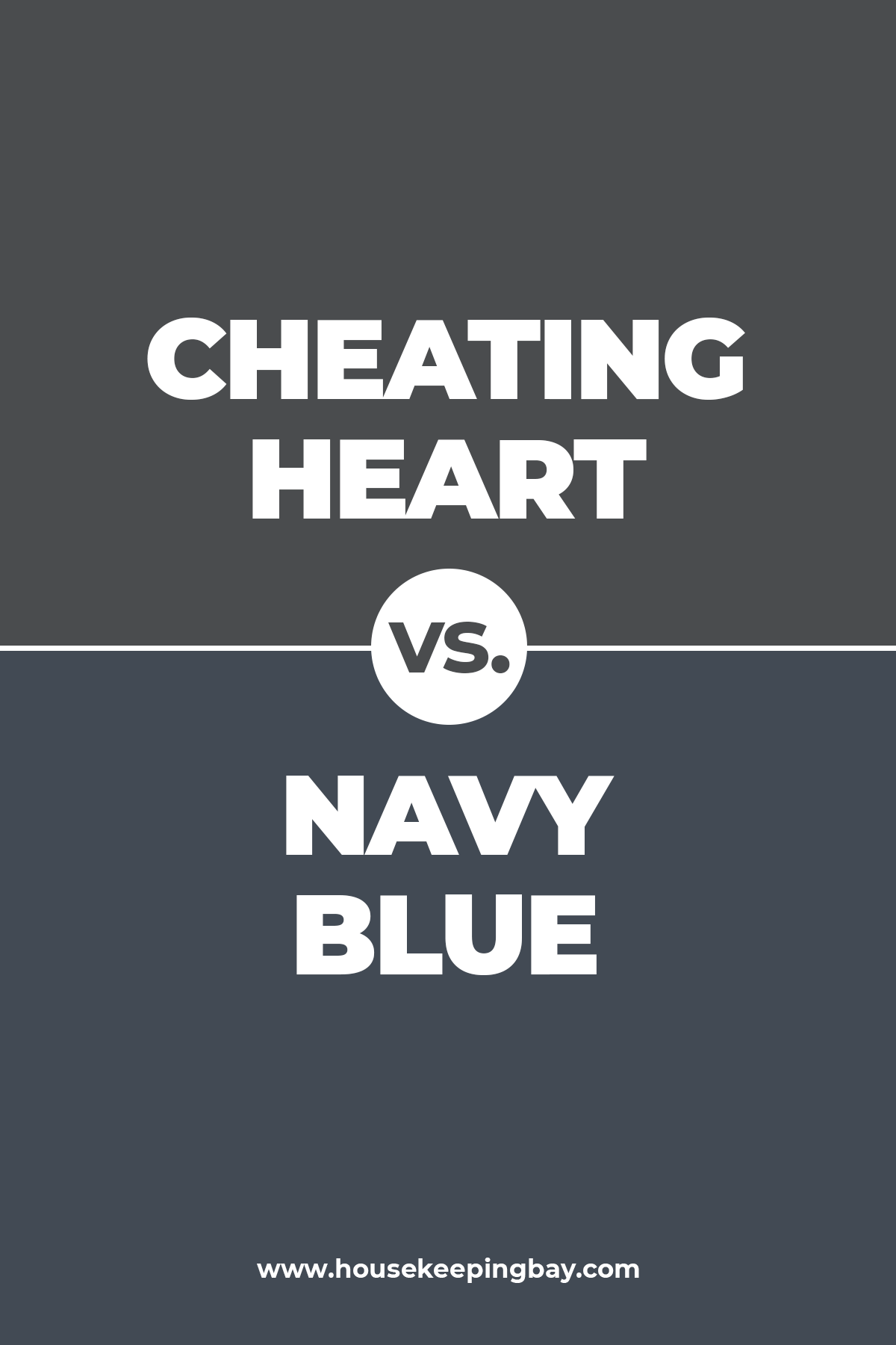 Сheating Heart vs. Navy Blue