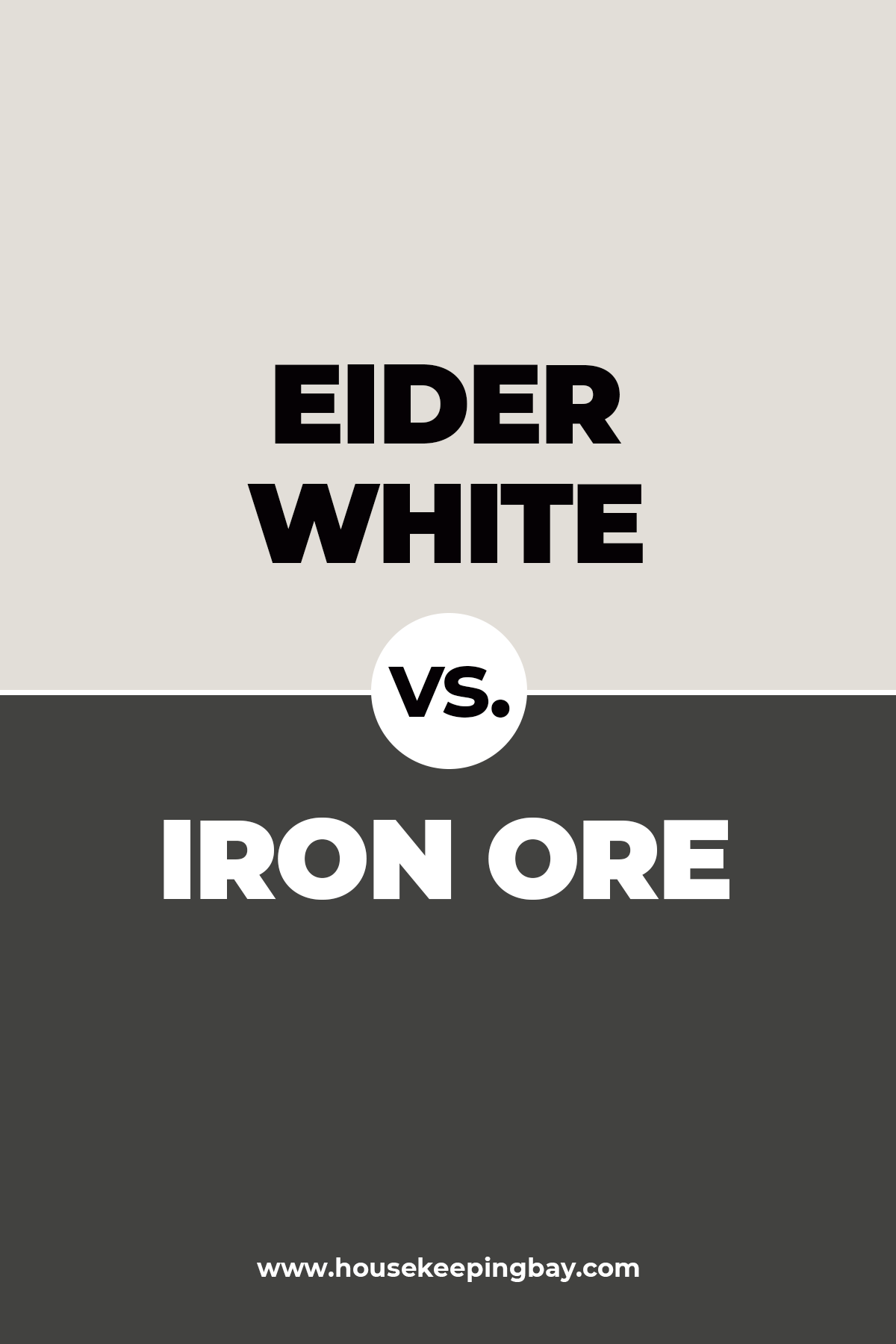 Eider White vs Iron Ore