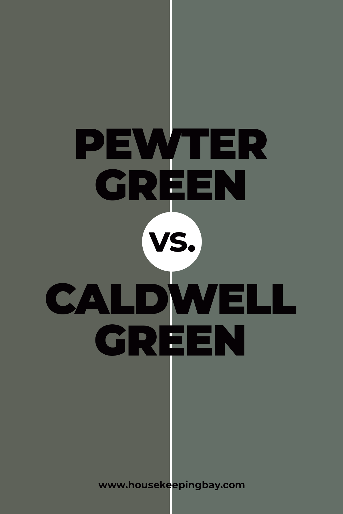 Pewter Green vs. Caldwell Green